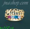 14K Gold Mother's CZ Ring