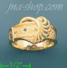 14K Gold Ladies' Dia-Cut Ring