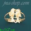 14K Gold Ladies' Dia-Cut Ring