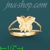 14K Gold Ladies' Dia-Cut Ring