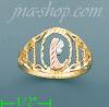 14K Gold 3Color Dia-Cut Ring