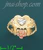 14K Gold 3Color Dia-Cut Ring