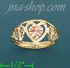 14K Gold 3Color Dia-Cut Ring