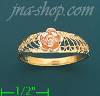 14K Gold 3Color Dia-Cut Ring