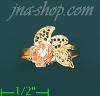 14K Gold 3Color Dia-Cut Ring