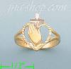 14K Gold 3Color Dia-Cut Ring