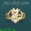 14K Gold 3Color Dia-Cut Ring