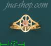 14K Gold 3Color Dia-Cut Ring