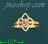 14K Gold 3Color Dia-Cut Ring