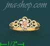 14K Gold 3Color Dia-Cut Ring