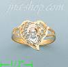 14K Gold 3Color Dia-Cut Ring