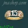 14K Gold 3Color Dia-Cut Ring