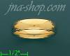 14K Gold Comfort Fit Wedding Band Ring 5mm