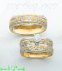 2-Tone 14K Gold Couple's Rings