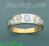 14K Gold CZ Wedding Set Ring