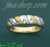 14K Gold CZ Wedding Set Ring