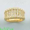 14K Gold High Polished Ladies' CZ Ring