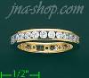 14K Gold High Polished Ladies' CZ Ring