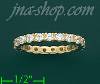 14K Gold High Polished Ladies' CZ Ring