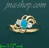 14K Gold Gemstone Ring