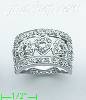 14K Gold Fancy CZ & Thumb Ring