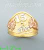 14K Gold Ladies' Light Ring