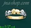 14K Gold Fancy CZ Ring