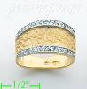 14K Gold Fancy CZ Ring