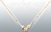 14K Gold Fancy Roses Sets Necklace 17"