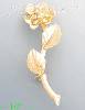 14K Gold Fancy Roses Sets Pin