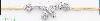 14K Gold Fancy CZ Sets Bracelet 7"