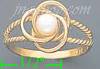 14K Gold Fancy Pearl Sets Ring