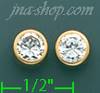 14K Gold Stud Earrings