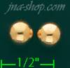 14K Gold Stud Earrings