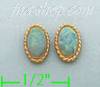 14K Gold Stud Earrings