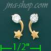 14K Gold Stud Earrings