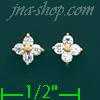 14K Gold Stud Earrings