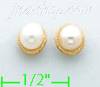 14K Gold Stud Earrings