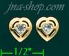 14K Gold Stud Earrings