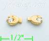 14K Gold Stud Earrings