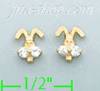 14K Gold Stud Earrings