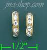 14K Gold Stud Earrings