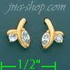 14K Gold Stud Earrings