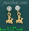 14K Gold Stud Earrings