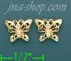 14K Gold Stud Earrings