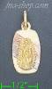 14K Gold Assorted Charm Pendant