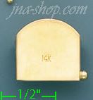 14K Gold Clasp - Click Image to Close