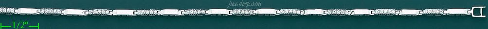 14K Gold Fancy CZ Bracelet - Click Image to Close