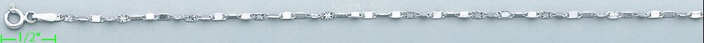 14K Gold Assorted Anklet - Click Image to Close