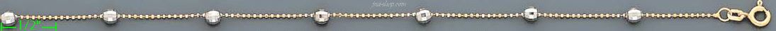 14K Gold Ball Chain 16" - Click Image to Close